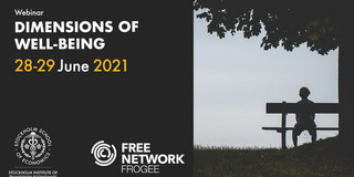 Foto Einladung Webinar "Dimensions of well-being"