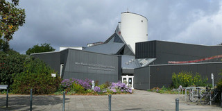 Front view of the Max Planck Institute for Human Development in Berlin.