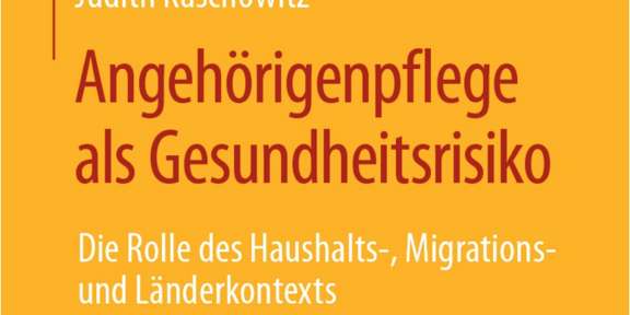Buchcover Angehörigenpflege als Gesundheitsrisiko