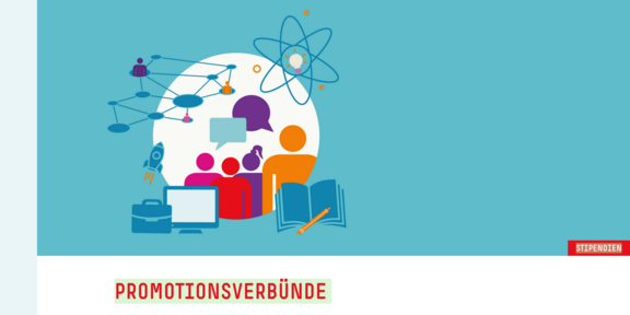 Abstrakte Illustration mit Menschen und Computern